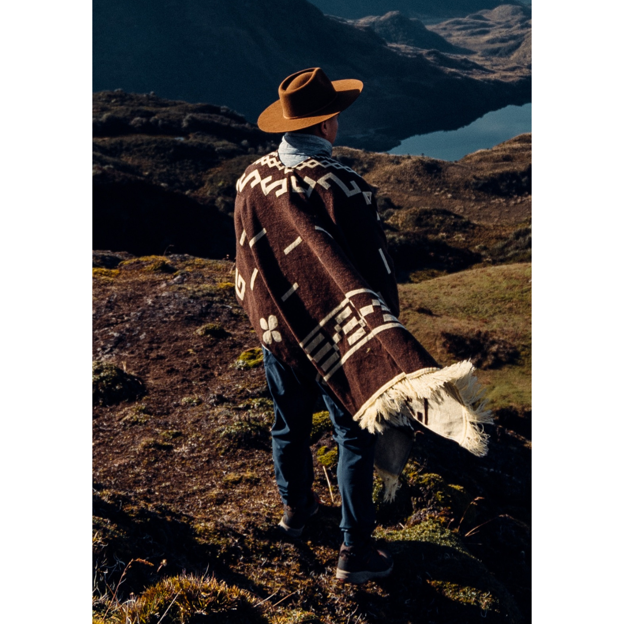 Brown - Clint Eastwood Poncho