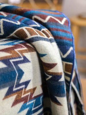 Cedar - Blue Native Blanket