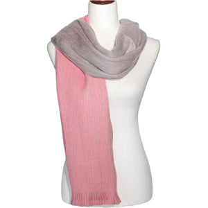 Amelia - Pink Reversible Scarf