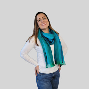 Silvana - Truquoise Warm Scarf