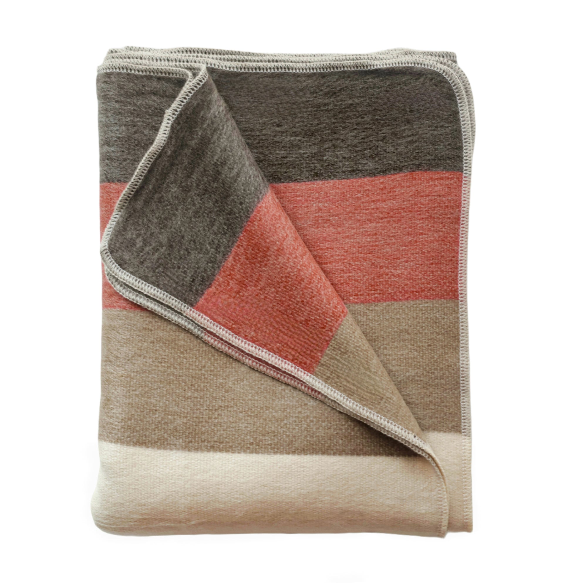 Guayaquil - Brick Red Throw Blanket