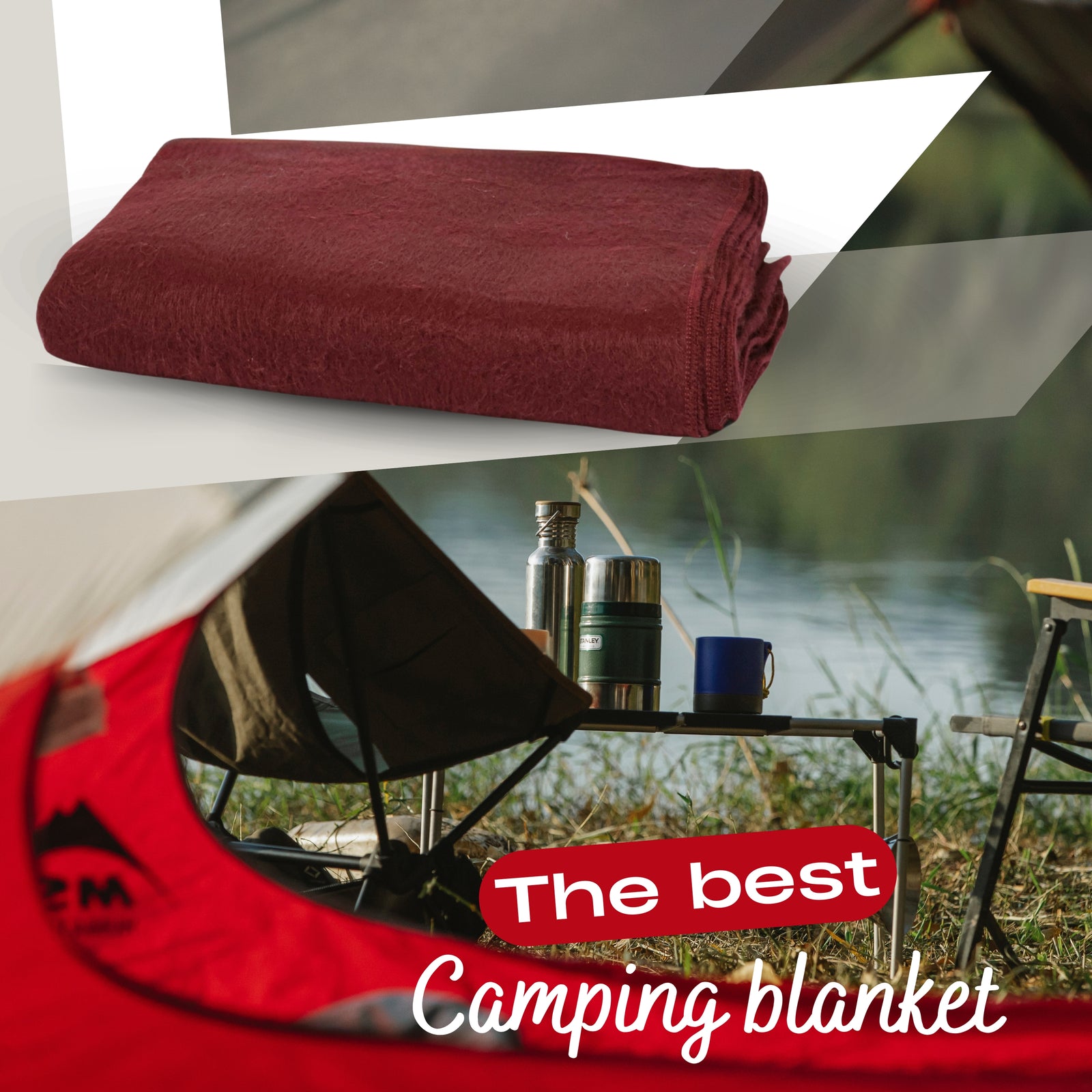 Red - Solid Throw Blanket