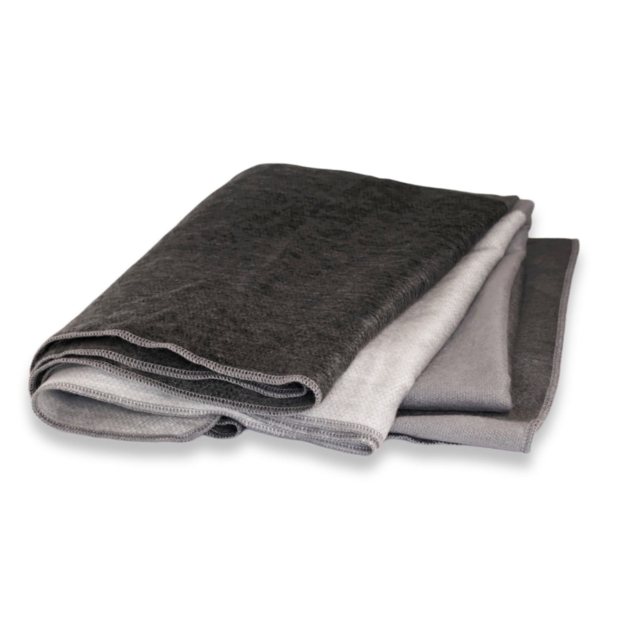 San Blas - Gray/Black Throw Blanket