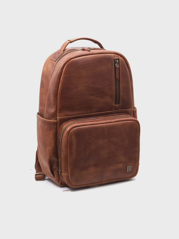 amazon prime leather backpack - Handcrafted Full Grain leather backpack satchel for men TACO MARINE Stainless Steel Color:A28-CHOICEDDC_YX-4 produced in Italy