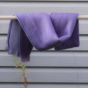 Natalia - Purple Reversible Scarf